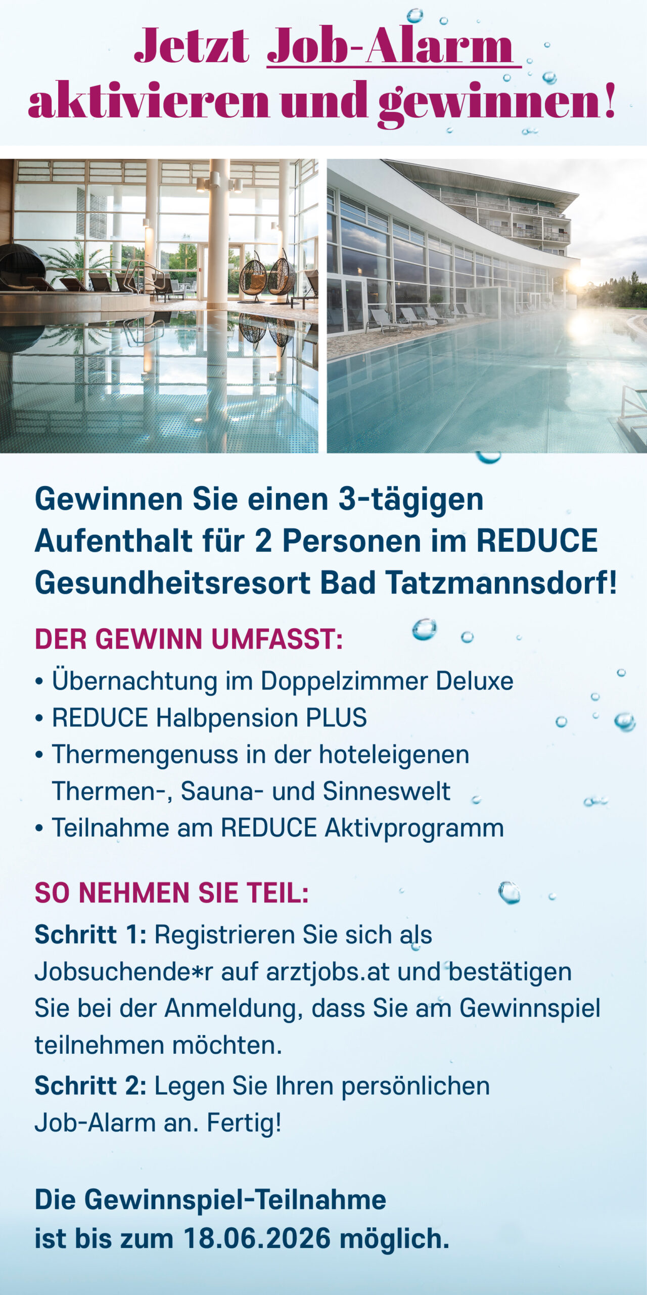 arztjobs.at Job-Alarm-Gewinnspiel